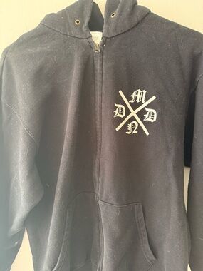 Good Charlotte Madden Black Zip-Up Hoodie